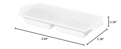 Replacement Filters for PawsPik Ceramic Dog & Cat Water Fountains, 8 Count