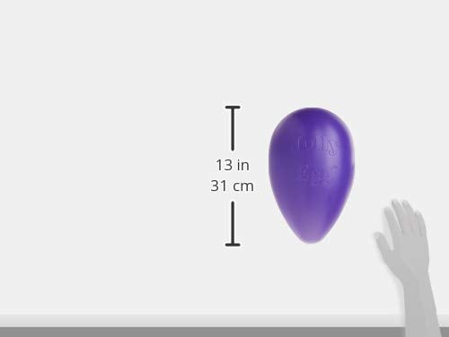 Jolly Pets Jolly Egg Dog Toy, 12 Inches/Large, Purple - color: Purple, size: Large (12 in)