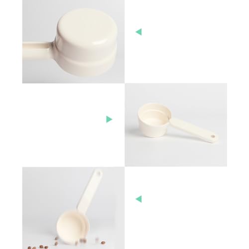Melamine Dog Food Scoop Cats Food Measuring Cups Pet Food Feeding Scoop Comfortable Long Handle Scoop Large Animal Food Scoop for Birds Rabbits
