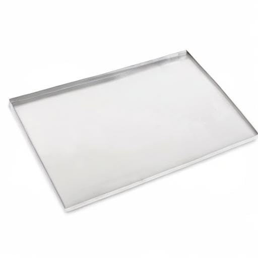 Pinnacle Systems (Galvanized, 22.8" L X 15.6" W X .75" Frisco Metal Replacement Crate Tray for Heavy Duty Single and Double Door Dog Crate Chew Proof Crack Proof Multipurpose Tray - size: 22.8"L x 15.6"W x 0.75"H