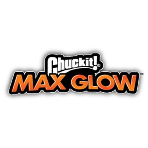 Chuckit! Glow in the Dark Bouncy Balls - Ball for Dogs, Chuckit Dog Toy, Max Glow Balls - Extra-Large, 3.5 Inch, Pack of 1 - size: Extra-Large