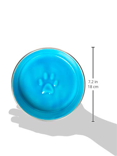Loving Pets Le BOL Dog Bowl, Medium, Seine Blue,7936 - color: Seine Blue, size: Medium