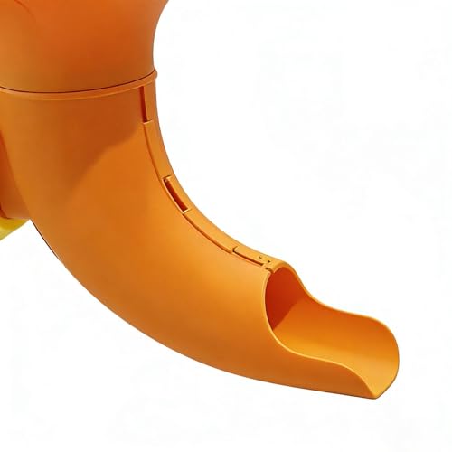 Dog Ball Launcher - Interactive Trumpet Fetch Toy, Manual Pet Thrower for Indoor Play, Small Space Exercise Tool, Portable Puppy Training Gear for Apartment Living Room and Kitchen