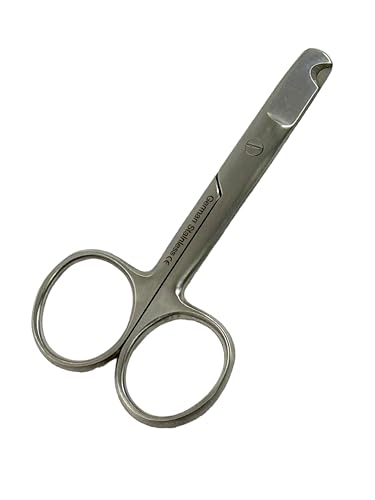 Dog and Cat Nail Cutters Scissors Style German Stainless Steel - For Small Animals, Cats, Dogs, Birds - Grooming Essentials (3.5") - size: 3.5"