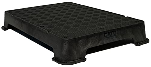 Cato Board - Dog Training Platform (Black, Rubber Surface) - color: Black