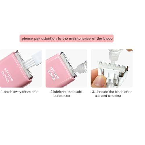 6 Pack Ceramic Blades Replacement for Dog Grooming Clippers, Detachable Pet Clipper Blades for Dogs,Cats Hair Trimming - color: 6pcs Blades