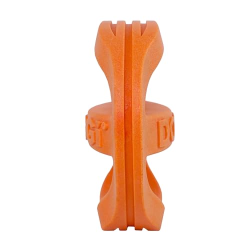 Van Ness Pets Doggi Catch and Carry Flying Disc Floating Dog Toy, Large, Orange - size: Large