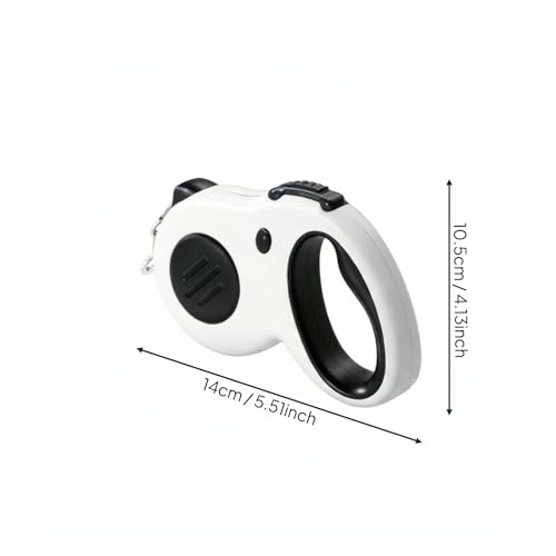 Retractable Dog Leash Heavy Duty Automatic Reflective Extendable Dog Leash for Outdoor, Training, Black - color: Black