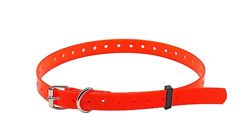 Stone-Tech Dog Collar for Garmin Compatible 3/4" Strap for Garmin PT10 TB10 Delta Sport Delta for Petsafe,PATPET,Sportdog,Dogtra etc straning Collar, Buckle, Adjustable, watherproof