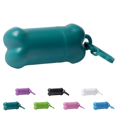 Portable Dog Treat Pouch for Pet Training, Mini Treat Holder Small Dog Treat Bag and Training Container -1 piece(Dark Green) - color: Dark-Green