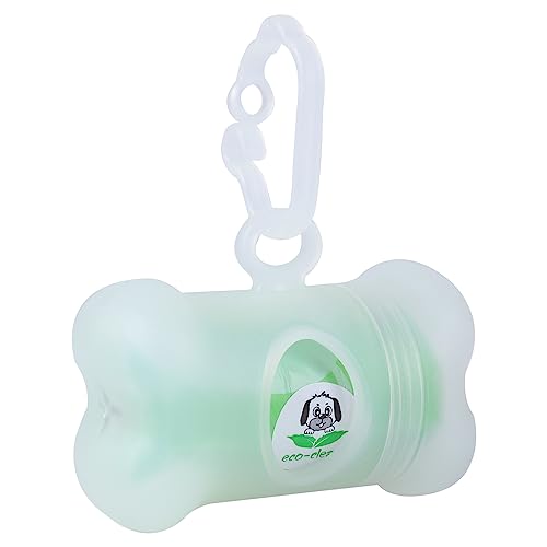 ECO-CLEAN 360 Count Dog Poop Bags with Dispenser, Leak-Proof, Unscented, 0.2 Ltr Capacity, Indoor/Outdoor Use - color: Colorful