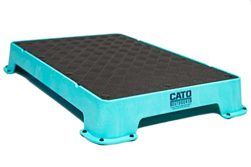 Cato Board - Dog Training Platform (Teal, Rubber Surface) - color: Teal