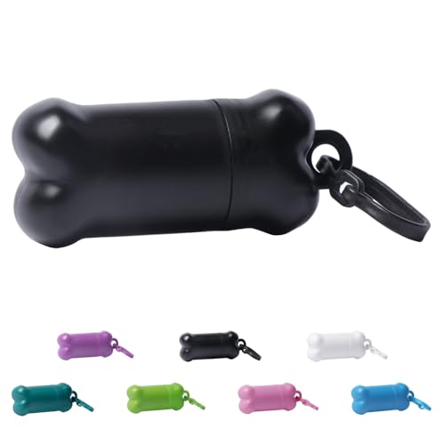 Portable Dog Treat Pouch for Pet Training, Mini Treat Holder Small Dog Treat Bag for Training, Dog Snack Container -1 piece(Black) - color: Black