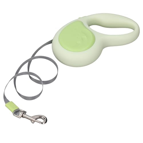Retractable Dog Leash Automatic One Handed Brake Ergonomic Durable Pet Walking Leash for Walking Travel Training Adjustable Length Locking Function Tension Resistance Stainless