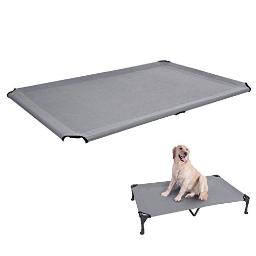 Veehoo Dog Bed Cover for CWC1803-XXL - color: Silver Gray, size: 59.0"L x 37.5"W x 0.2"Th