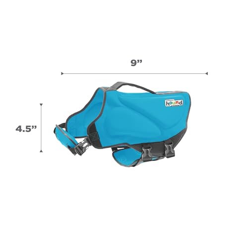 Outward Hound Dawson Swim Blue Dog Life Jacket, XS - color: Blue, size: X-Small (Chest Girth: 11"-15")