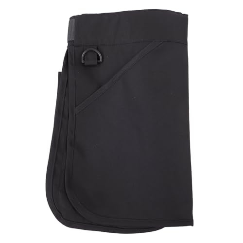 Fafeicy Waist Belt Apron Bag Canvas Tool Apron with Adjustable Strap 27 to 46 in 4 Front Pockets Large Back Pocket for Gardening Dog Trainer Hairstylist Outdoor Work