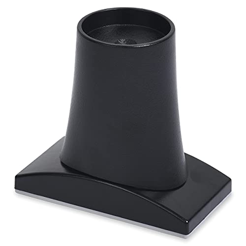 Wall Nanny Extender - 6 Inch Baby Gate Extension Kit -3 Inches Each Side - (Made in USA) Extends Pressure Gates + Protects Walls + Stabilizes Gate - for Child, Pet & Dog Gates (4 Pack) Black - color: Black, size: 6 Inch
