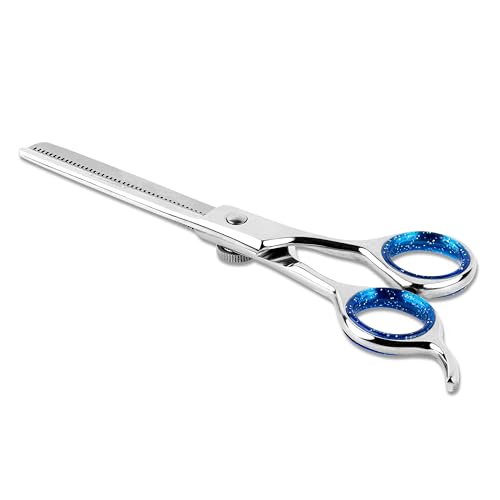 Laazar Pro Shears Thinning Pet Grooming Shear - 6.5 42 Teeth Scissors for dogs cats and pets - size: 6.5 Inch