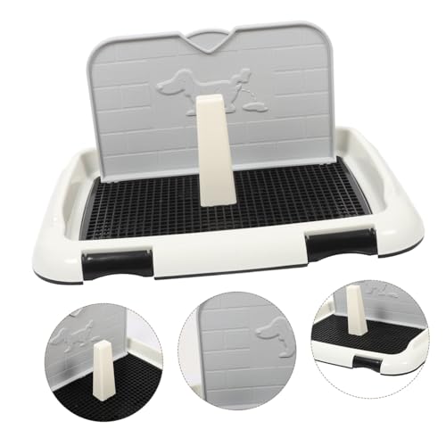 Indoor Dog Potty Tray Capacity Pee Holder for Puppy Training Splashproof Dog Toilet Box Removable Design
