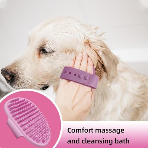 Dog Brush for Shedding,6 PCS in One Pet Slicker Hair Brush Kit Organizer Bag - Dog Cat Grooming Deshedding Undercoat Rake Brush Comb for All Small Large Dogs Cats Pink - color: 6-Pink