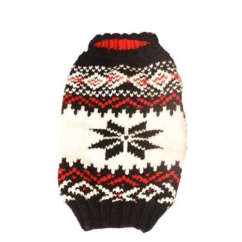 Chilly Dog Navy Vail Dog Sweater (Medium) - color: Blue, size: Medium