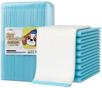 Thick Odor Neutralizing Disposable Dog Training Pads Heavy Duty Absorbent Pet Pee Pads for Dogs Odor Control Ultra Absorbent Dog Training Pads Large Size (50, M)