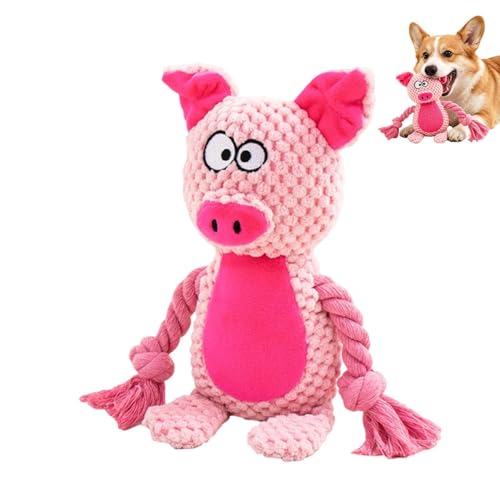 Dog Toys, Aggressive Chew Set, 7.87x3.94x2.36 Inches Squeaky Ball with Fun Playtime, Interactive Chewer with Easy Grip, Gear Accessories for Puppy Cat Small Animals Indoor Outdoor Training Play Care