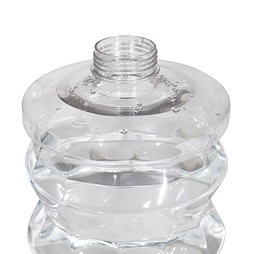 RIZZARI Automatic Water Feeder Bottle, 100% BPA-Free, Gravity Stainless Steel Water Dispenser Bottle, Large Capacity for Cats and Dogs (White,Large)