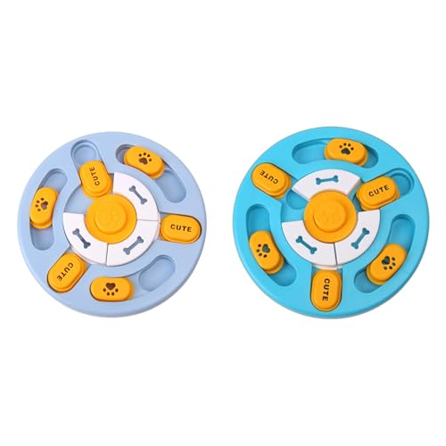 Sliding Modulel Intelligence Feeding Toy Interactively Slow Feeders Puzzles Bowl for Mental Enrichment And Training