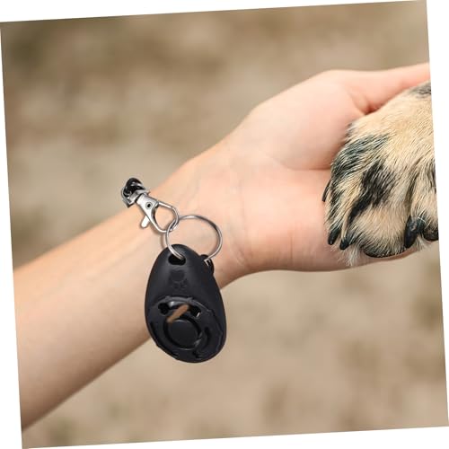 BESPORTBLE Portable Dog Clicker Whistle Training Tool for Puppies Cats Birds Includes Wrist Strap for Convenience