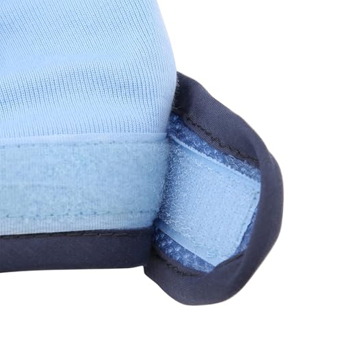 TOPINCN Dog Physiological Pants, Female Pet Sanitary Diaper, Polyester, Washable, Elastic Waistband, for Small Medium Large Dogs, Blue, Size M