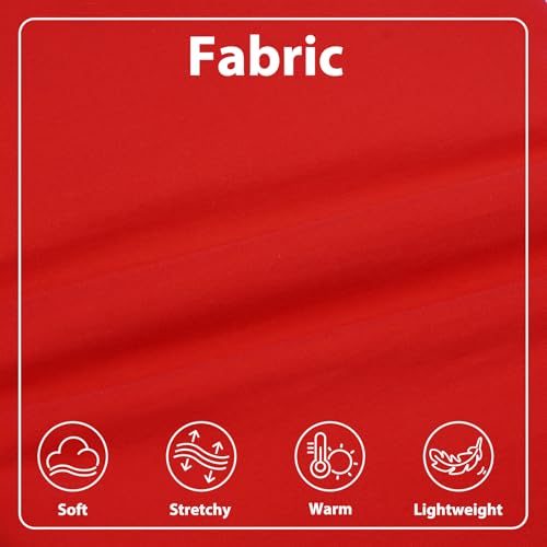 Dog Fleece Vest -Red,XL - Pullover Lightweight Sweater | Warm and Stretchable Medium Dogs Sweatshirt,Winter Soft Jacket for Holiday Clothing,Schnauzer - color: Red, size: X-Large