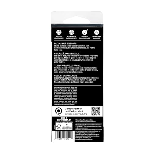 Tweezerman Stainless Steel Facial Hair Scissors