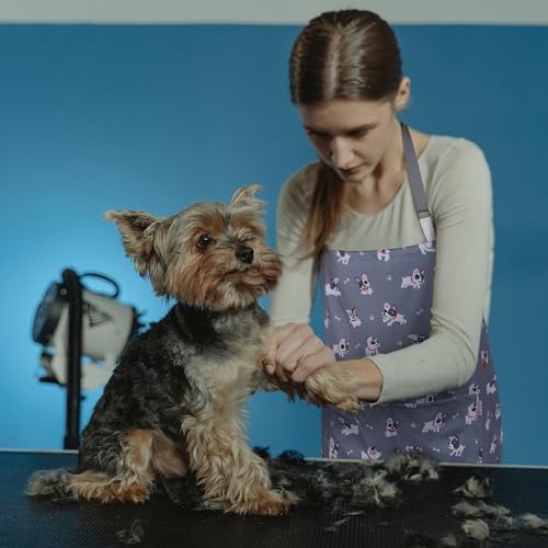 Waterproof Dog Apron for Women, Unisex for Cooking, Dog Grooming, Dishwashing - Lightweight Kitchen & Cleaning Apron