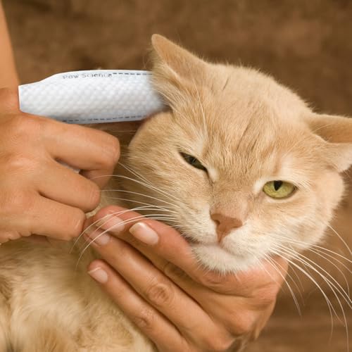 Paw Science Dog Ear Cleaner Wipes – Finger Wipes for Dogs & Cats – Cleaning, Soothing, & Deodorizing Itchy Ears – Pet Ear Relief Solution (Coconut)