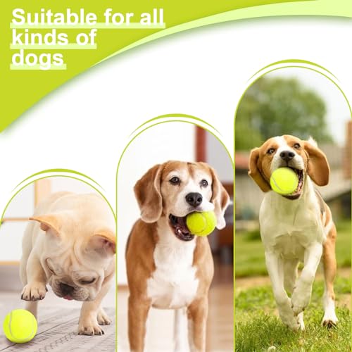 Automatic Dog Ball Launcher for Small & Medium Dogs, Interactive Dog Fetch Machine with 3 Distance Settings (10–30 ft), Mini Tennis Ball Thrower Includes 6 Balls, Indoor Outdoor Dog Toy - Orange