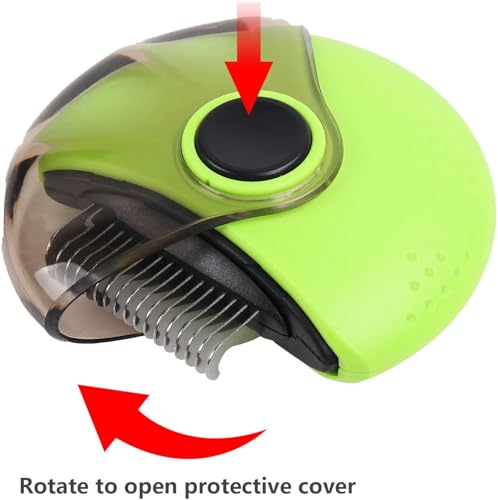 Pet Republique Deshedding + Dematter + Pin Brush 3 in 1 Grooming Brush Tool for Small Dogs & Cats