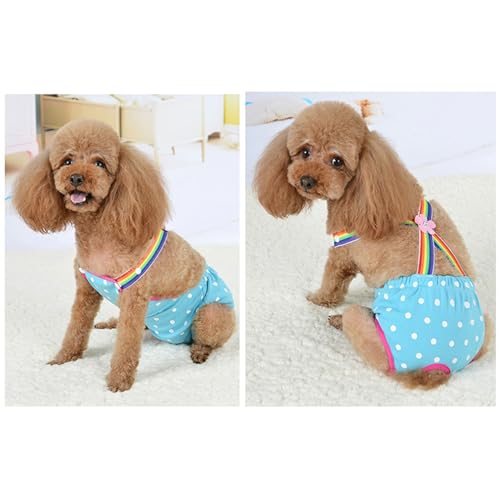 Dog Diaper Sanitary Panties Girl Dog Underwears Jumpsuits for Girl Dog Female Dogs Pet Suspenders Diaper Shorts