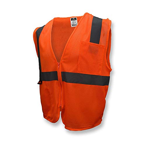 Radians SV2ZOMS Industrial Safety Vest, multi, one size - color: Safety Orange, size: Small