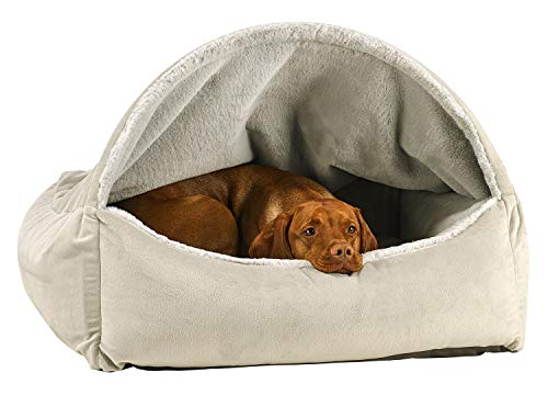 Bowsers Cloud Dream Fur, Medium Dog Bed, Canopy Dog Bed, Cloud Fabric - size: Medium