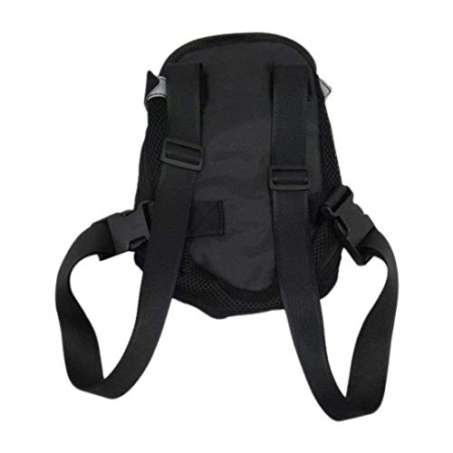 Small Rainbow Front-Facing Dog Carrier Adjustable Legs Out Design Pet Puppy Cat Backpack Carrier Hands-Free, New Update by GruDawu