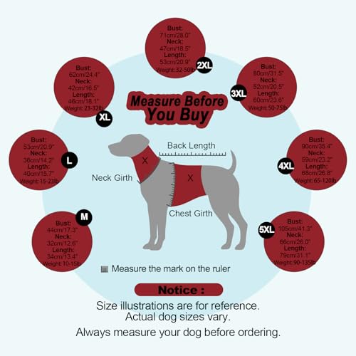 XSmall Dog Sweaters - Stretchy Turtleneck Pullover for Small Dogs, Girls & Boys - color: Red, size: X-Small