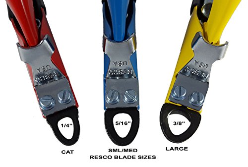 Resco Cat Nail Clippers, Guillotine Cat Claw Trimmer with Comfort Grips, Deluxe Red - style: Deluxe