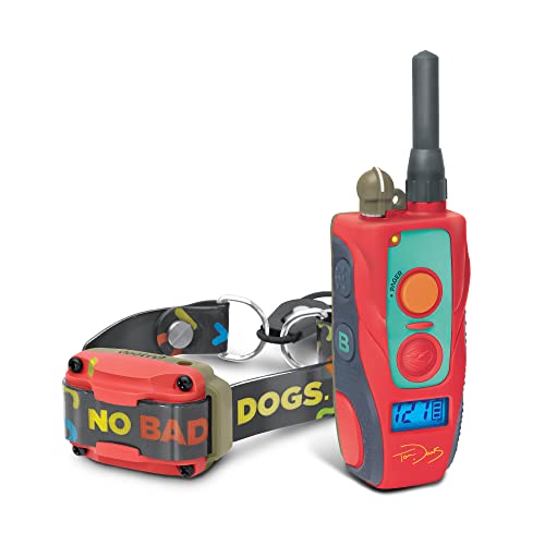 Dogtra E-Collar Tom Davis 280C Boost & Lock, Waterproof, 1/2-Mile Range Dog Training Collar with Remote, Rechargeable, 127 Levels, Vibration, Bungee, No Bad Dogs Trainer for Small, Medium, Large Dogs - color: Tom Davis 280C