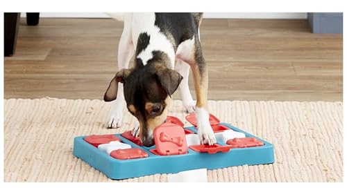 Interactive Dog and Cat Games Treat Hiding Challenge Mental Stimulation with Rewards (12.75 Inch Brick Game) - size: 12.75 Inch Brick Game