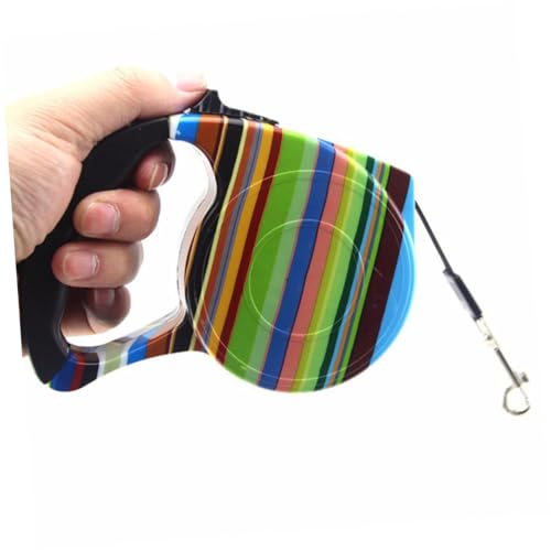 TEHAUX Retractable Dog Leash with Anti-Slip Ergonomic Handle Reflective Cord for Small to Large Dogs One-Button Brake and Pause Control Comfortable Abs Plastic Casing Safety Walking Lead