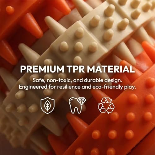 Dog chew Toys, Suitable for Teething Pets, Durable, and Good for Dental Cleaning. Interactive Dog Toys for Small, Medium, and Puppy chewers. - color: Dumbbell