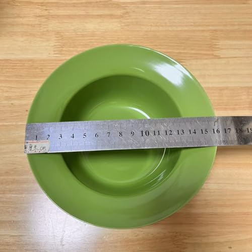 Food-Grade Ceramic Pet Water Bowl for Cats & Small Dogs (Baimomth-Pet WaterBowl-Green-002) - color: Baimomth-Pet WaterBowl-Green-002
