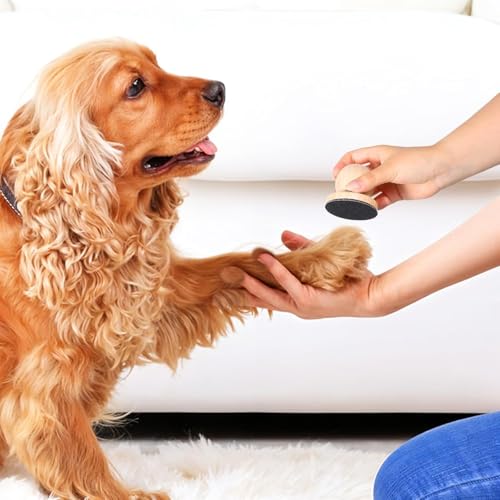 Dog Nail File with 6PCS Replaceable Filing Disc, Dogs Nail File Scratch Board, Stress-Free Nail Filing for Dogs, Nail Files for Dogs Cats